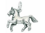Kettenanhänger ADELIA´S "Anhänger Pferd 925 Silber – Silberanhänger Pferd", silber, Schmuckanhänger, Mädchen, Pferd, Silber 925 (Sterlingsilber), Kettenanhänger, Silberanhänger Pferd