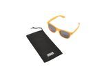 Sonnenbrille URBAN CLASSICS "Urban Classics Unisex Sunglasses Likoma UC", Damen, neonorange, Sonnenbrillen Sonnenbrille