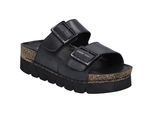 Sandale JOSEF SEIBEL "Alice 01, schwarz", Damen, Gr. 41, schwarz, Obermaterial: 100% Rindsleder Leather cow., Schuhe Sandale