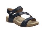 Sandale JOSEF SEIBEL "Tonga 25, schwarz", Damen, Gr. 42, schwarz, Obermaterial: 100% Rindsleder Leather cow., Schuhe Sandale