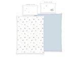Babybettwäsche BABY BEST "Baby Best Little Ocean", bunt, B/L: 100cm x 135cm, 1 Stk., 1 Stk., Flanell, B/L: 40cm x 60cm, 2 Stk., Flanell, Obermaterial: 100% Baumwolle, Bettwäsche, Babybettwäsche, Flanellbettwäsche