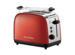 RUSSELL HOBBS Toaster "Colours Plus 26554-56", rot, B:28,4cm H:23,3cm T:15,6cm, Toaster, Toaster