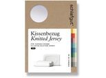 Kissenbezug SCHLAFGUT "Pure flexibler Kissenbezug für Nackenstützkissen", weiß (full, weiß), B:40cm L:140cm, Bio-Baumwolle, Obermaterial: 95% Baumwolle, 5% Elasthan, Kissenbezüge, Kissenbezug, Bio-Baumwolle mit Elasthan, mit Gummizug, bügelfrei