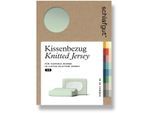 Kissenbezug SCHLAFGUT "Pure flexibler Kissenbezug für Nackenstützkissen", grün (grün light), B:40cm L:140cm, Bio-Baumwolle, Obermaterial: 95% Baumwolle, 5% Elasthan, Kissenbezüge, Kissenbezug, Bio-Baumwolle mit Elasthan, mit Gummizug, bügelfrei