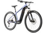 E-Bike KROSS "E-MTB Level Boost 2.0 500 29 Zoll blau - Shimano Mittelmotor" Gr. 41, blau (blau, schwarz), Elektrofahrräder, Herren, 41cm, 29 Zoll (73,66cm), E-Bike, SHIMANO 36 V/250 W, Mittelmotor DU-E8000