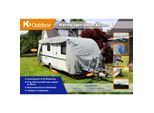 HC Outdoor Wohnwagen Abdeckplane Größe L 610 x 250 x 220 cm