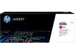 HP Tonerpatrone "HP original Toner 658 Größen A+X, Farben: B/M/Y/C", pink (magenta), Tonerpatronen, Tonerpatrone