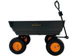 WESTMANN Bollerwagen "Prakta M", schwarz, Bollerwagen, BxTxH: 60x119x105 cm, mit Kippfunktion