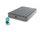Luftbett INTEX "Prestige Mid-Rise" Gr. 152, grau, Luftbetten, B/H/L: 152cm x 30cm x 203cm, Vinyl, B:152cm H:30cm L:203cm