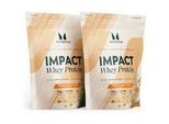 Impact Whey Protein - 1.92kg - 64Portionen - Vanille-Honig mit knusprigen Keksstückchen
