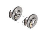 BREMBO Bremsensatz, Scheibenbremse sk8k0ezv11 Vorderachse Gelocht/innenbel. 320mm 30mm für Audi VW Skoda SEAT (FAW) (SVW)