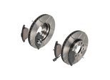 BREMBO Bremsensatz, Scheibenbremse Bremsensatz-Vorderachse MAX LINE / STANDARD sk8k0f75u5 Vorderachse Geschlitzt 288mm 25mm für Audi Skoda (SVW)