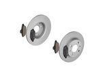ATE Bremsensatz, Scheibenbremse 142021690 Hinterachse voll 240mm 11mm für Ford Fiat