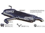 ERNST Endschalldämpfer 155007 für VAG