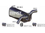 ERNST Endschalldämpfer 061063 für Opel GM