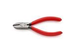 KNIPEX 70 01 110 Seitenschneider mit Kunststoff überzogen schwarz atramentiert 110 mm)