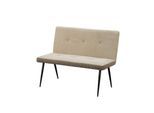 HTI-Living 2-Sitzer Bank Taupe Joschka