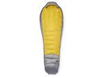 Rab - Women's Neutrino -12C / 10F - Daunenschlafsack Gr Long - Body Size: 185 cm Zip: Left Zinc / Dark Pollen