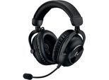 LOGITECH Kopfhörer "PRO X 2 LIGHTSPEED Headset", schwarz, B:9cm H:24,5cm T:24cm, Kopfhörer, Kopfhörer