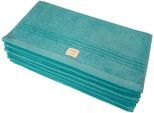 Gaestehandtuecher DYCKHOFF "Nature", blau (ozean), B:30cm L:50cm, Frottier, Obermaterial: 100% Baumwolle, Handtücher