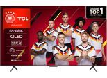 TCL QLED-Fernseher "65P81KXB", Energieeffizienz: F, schwarz, 65 ″, Fernseher, 144Hz, Multi-HDR, Dolby Vision, Game Master, Smart TV, Apple TV, ONKYO, QLED-Fernseher