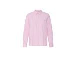Hemdbluse OXMO "Hemdbluse OXFanny", Damen, Gr. 38, rosa (roseate spoonbill mix), Obermaterial: 72% Baumwolle CO. 24% Polyester PES. 4% Elasthan EL., Blusen Hemdbluse