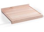 Tranchierbrett ZELLER PRESENT, beige (natur), B:41cm H:5cm L:48cm, Massivholz, Schneidebretter, Tranchierbrett, auch als Backbrett geeignet