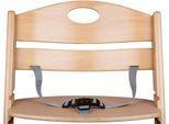 Hochstuhl BABYGO "Family XL, nature", Kinder, Gr. B/H/T: 47cm x 91cm x 54cm, beige (natur), Massivholz, Stühle Hochstuhl
