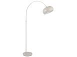 HOMSY BY ANA JOHNSON Stehlampe "Lightbow - Bogenleuchte in elegantem mattem Beige-Metall", beige, 1, Ø 35cm H: 170cm, 1 Stk., Leuchten, moderne Stehleuchte fürs Wohn- Schlafzimmer höhenverstellbar, Stehlampe