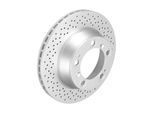 F.BECKER Bremsscheibe 10212576 Gelocht 299mm 24mm für Porsche