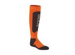 Socken BULA, Herren, Gr. 30, orange, 54% Polyacryl, 24% Wolle, 9% Polyester, 8% Polyamid, 5% Elasthan, mehrfarbig, Socken Socken, mit verstärkter Zehen- und Fersenpartie