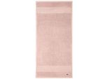 Handtuch LACOSTE "LLECROCO", rosepal, B:50cm L:100cm, Frottier, Obermaterial: 100% Baumwolle, Handtücher, mit Label-Applikationen