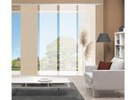 Schiebegardine VISION S "IRLOS 4er SET" Gr. 1, beige (sand), B:60cm H:260cm, Polyester, Gardinen, Schiebevorhang Digidruck 4er Set IRLOS