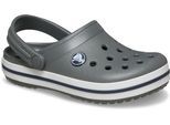 Clog CROCS "Crocband Clog", Jungen, Gr. 24, slate grau, Croslite™, Schuhe Clog, Sandale, Sommerschuh, Badeschuh mit Lüftungsöffnungen