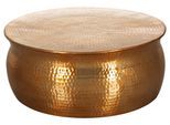 Couchtisch Karam Ø ca. 75 cm Alu Gold