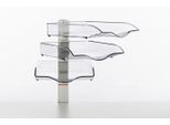 novus Briefablage-Schwenkflügler 26,4 x 39,4 x 40,5 cm lichtgrau