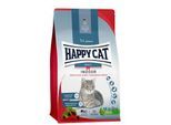 HAPPY CAT Indoor Trockenfutter Katze Adult, Voralpen-Rind 4 kg