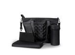 Moon Wickeltasche V-Shape Bag, Schwarz, Textil, Uni, 41x16x28 cm, Baby on Tour, Kinderwagen, Wickeltaschen & Wickelrucksäcke