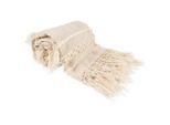 Möbelix , Naturfarben , Textil , 130x170 cm , ISO 9001, Care & Fair, GoodWeave , Fransen , Heimtextilien, Wohntextilien, Decken