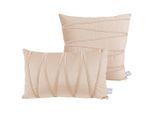 Möbelix , Champagner , Textil , Füllung: Polyester,Polyester , hochwertige Qualität , Heimtextilien, Wohntextilien, Kissen, Zierkissen