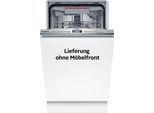 BOSCH vollintegrierbarer Geschirrspüler "SPV4HMX49E", Energieeffizienz: E, silber (weiß), B:44,8cm H:81,5cm T:55cm, Geschirrspüler, Info Light - Erlischt am Ende des Spülvorgangs, vollintegrierbarer Geschirrspüler