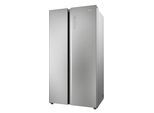HAIER Side-by-Side "HSW79F18ANMM", Energieeffizienz: A, edelstahl, B:90,5cm H:177,5cm T:72,6cm, Kühlschränke, XXL-Kapazität: Über 600 Liter Fassungsvermögen, Side-by-Side