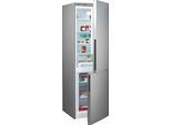 BOSCH Kühl-/Gefrierkombination, Energieeffizienz: E, silber (edelstahl, optik), B:60cm H:186cm T:65cm, Kühlschränke, Kühl-/Gefrierkombination