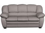 2,5-Sitzer COTTA "Casino", grau (sand), B:191cm H:88cm T:92cm, 64% POLYURETHAN (PU) / 25% POLYESTER (PES) / 11% BAUMWOLLE (CO), Sofas, 2 5-Sitzer, Polstergarnitur, auch als Set erhältlich