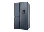 HAIER Kühl-/Gefrierkombination "HSPR79F18EWMB", Energieeffizienz: E, schwarz, NoFrost, Kühlschränke, Humidity Zone: Obst, Gemüse und Salat 2x länger frisch halten, Kühl-/Gefrierkombination
