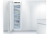BOSCH Einbaugefrierschrank "GIN81ACE0", Energieeffizienz: E, silber (weiß), B:55,8cm H:177,2cm T:54,5cm, Gefrierschränke, Warnsignal mit Ton oder Licht & No Frost, Einbaugefrierschrank