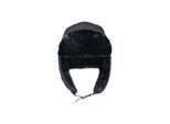 Fellimitatmützen TOP GUN "Trapper Hat TG25016", Damen, schwarz, Obermaterial: 100% Polyester COOLMAX PES(Coolmax). Futter: 100% Baumwolle CO., Mützen Fellimitatmützen