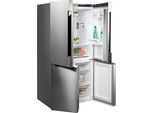 BOSCH Multi Door "KFN96VPEA", Energieeffizienz: E (A-G), silber (gebürsteter stahl anti fingerprint), B:91cm H:183cm T:73,1cm, Kühlschränke, VitaFresh XXL Schubladen, XXL-Fassungsvermögen, Big Box, LED-Licht, Topseller