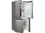 BOSCH Multi Door "KFN96APEA", Energieeffizienz: E (A-G), silber (gebürsteter stahl anti fingerprint), B:91cm H:183cm T:73,1cm, Kühlschränke