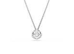 Kette mit Anhänger SWAROVSKI "Schmuck Geschenk Constella Halskette", metallfarben, kristallweiß, Halsketten, Damen, Metall, mit Swarovski Kristall, Zirkonia (synth.)